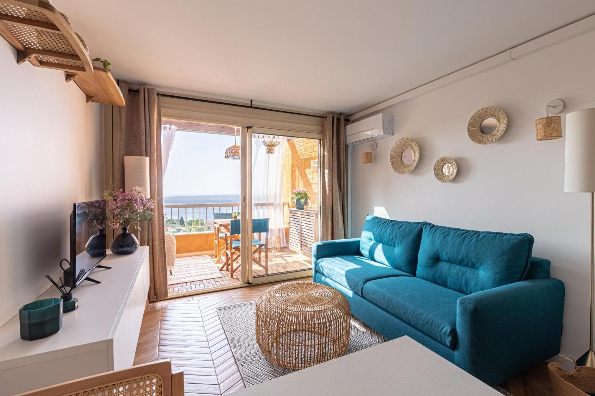 Vue Mer Et Jardin Théoule-sur-Mer Eksteriør bilde