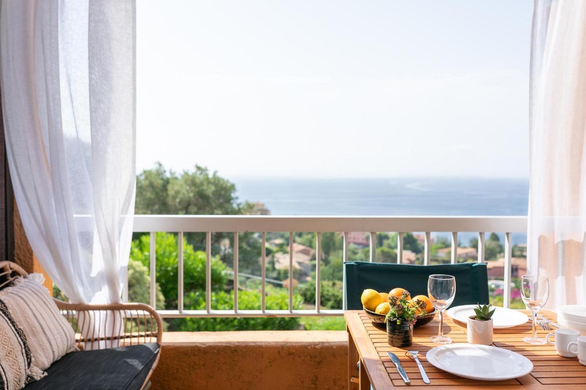 Vue Mer Et Jardin Théoule-sur-Mer Eksteriør bilde